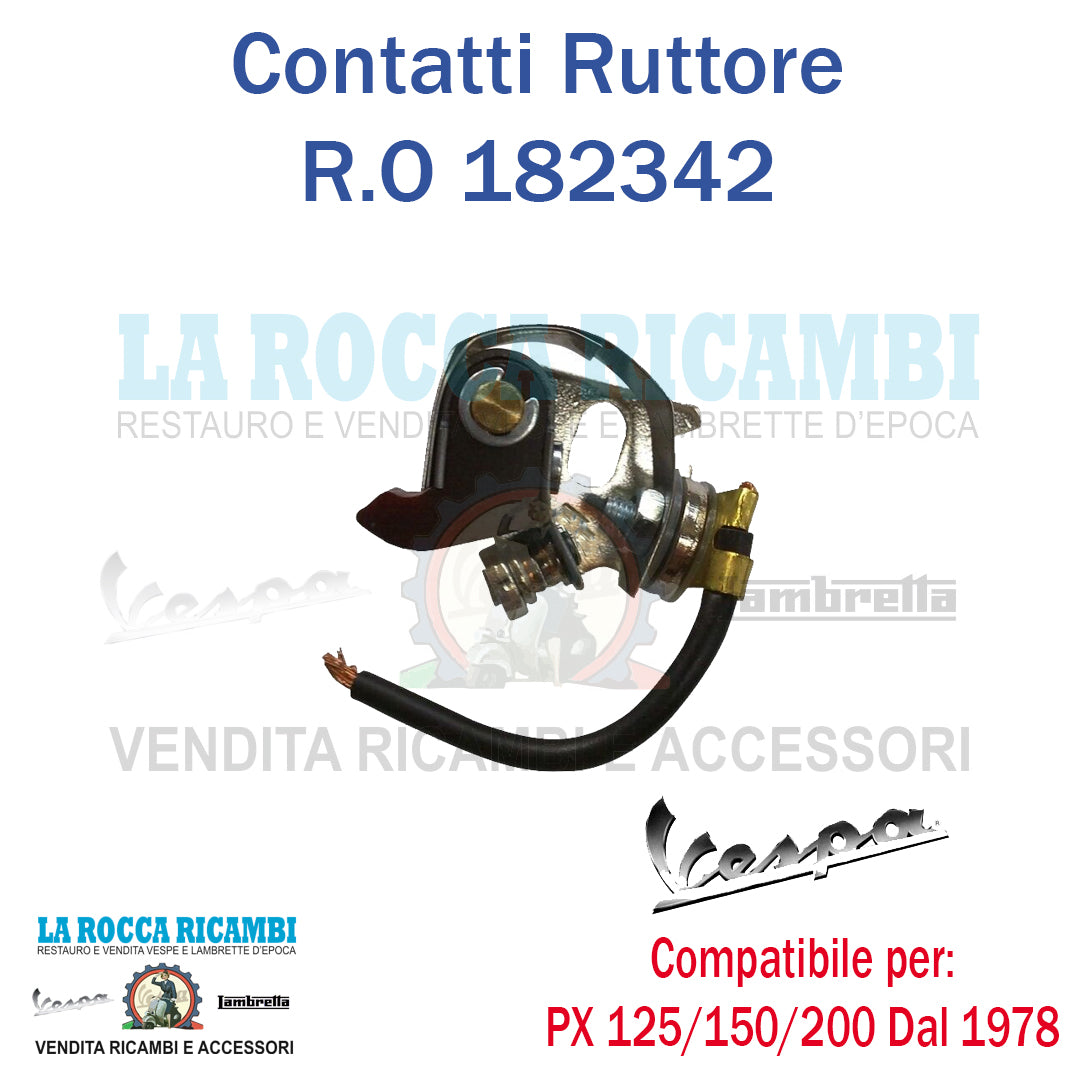 Ruttore Contatti Punte Vespa px 125 150 22