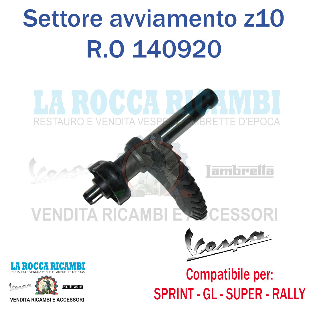 Alberino Settore Messa In Moto Vespa SUPER - SPRINT - GL