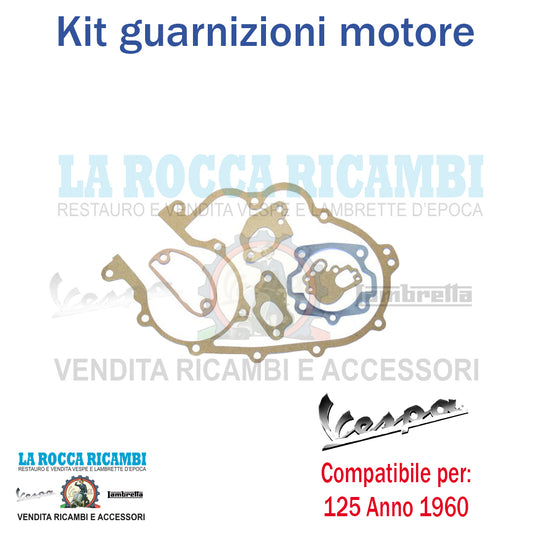 Kit Guarnizioni Motore Vespa 125 1960