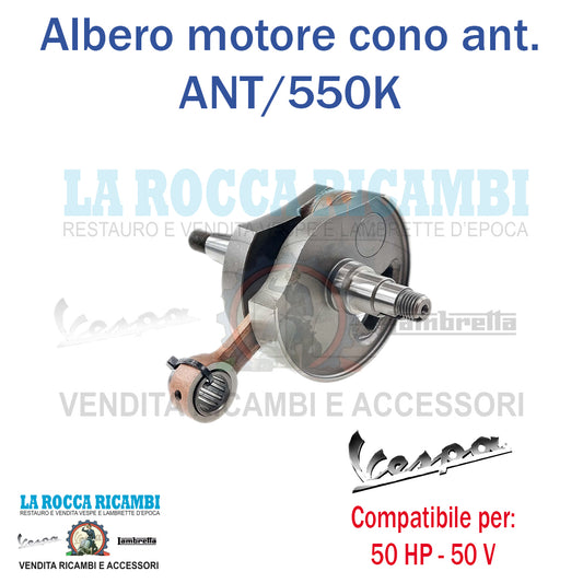 Albero Motore Anticipato Cono 20 Vespa PK 50 HP/V/FL2
