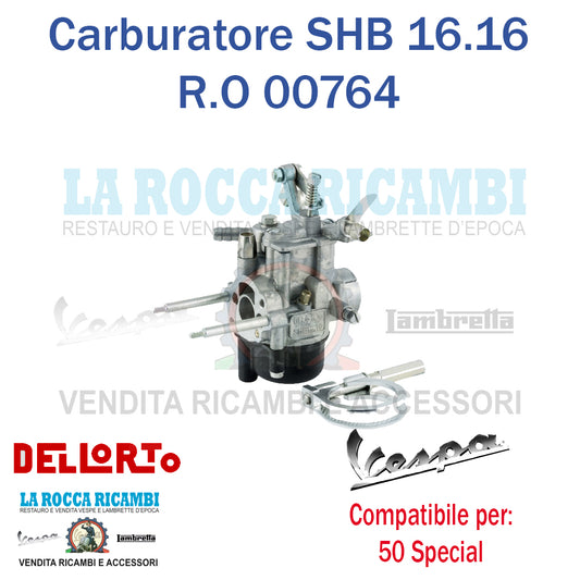 Carburatore SHB 16 16 Vespa 50