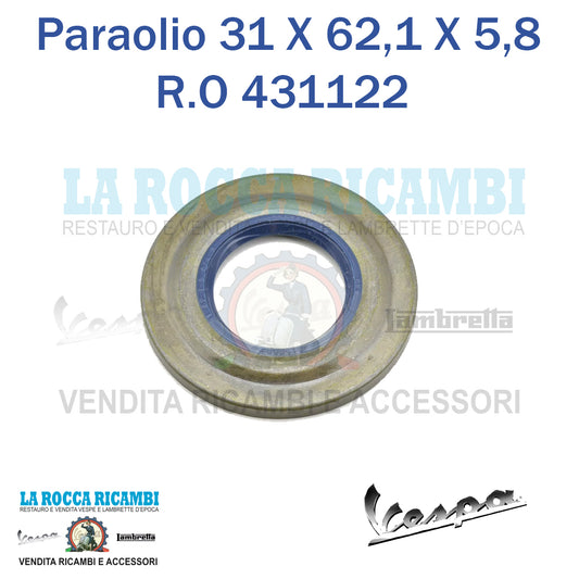 Paraolio In Lamiera Motore CORTECO Motore Vespa PX 31 X 62,1 X 5,8 mm