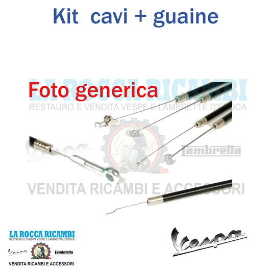 Kit Fili + Guaine Vespa COSA 1 (5 cavi)