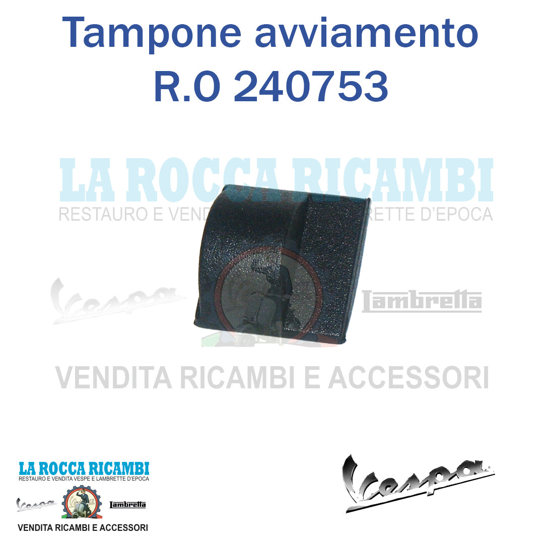 Gommino tampone battuta messa in moto Vespa PK XL 50/125 RUSH N V FL