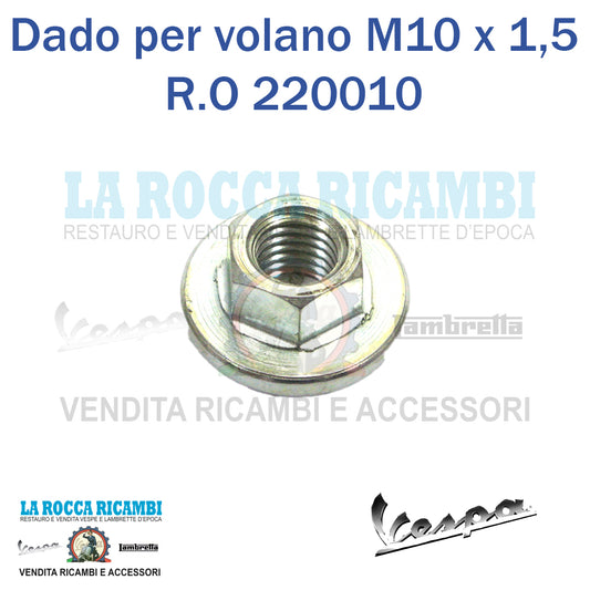 Dado Volano Vespa 50 L/N/R/SPECIAL - 125 ET3/PRIMAVERA M 10 X 1,5