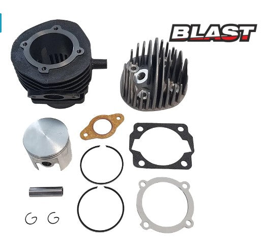 Gruppo Termico + Testata  Diametro 47 MM - 6 Travasi Vespa PK S - PK XL - PK N - V - PK RUSH