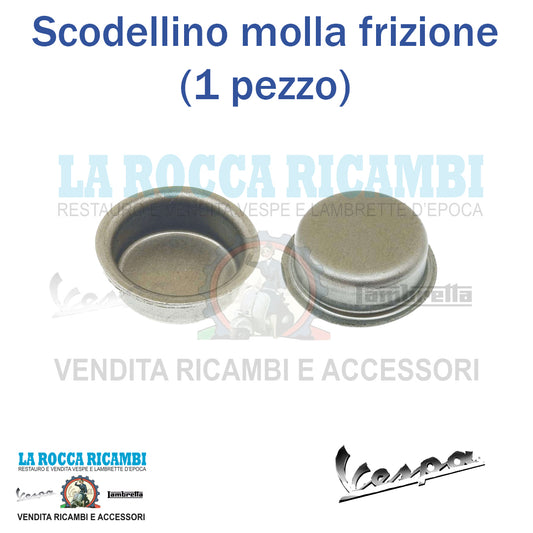 Scodellino per molla frizione (1pz) Vespa PX / RALLY / SUPER / COSA R.O 021868