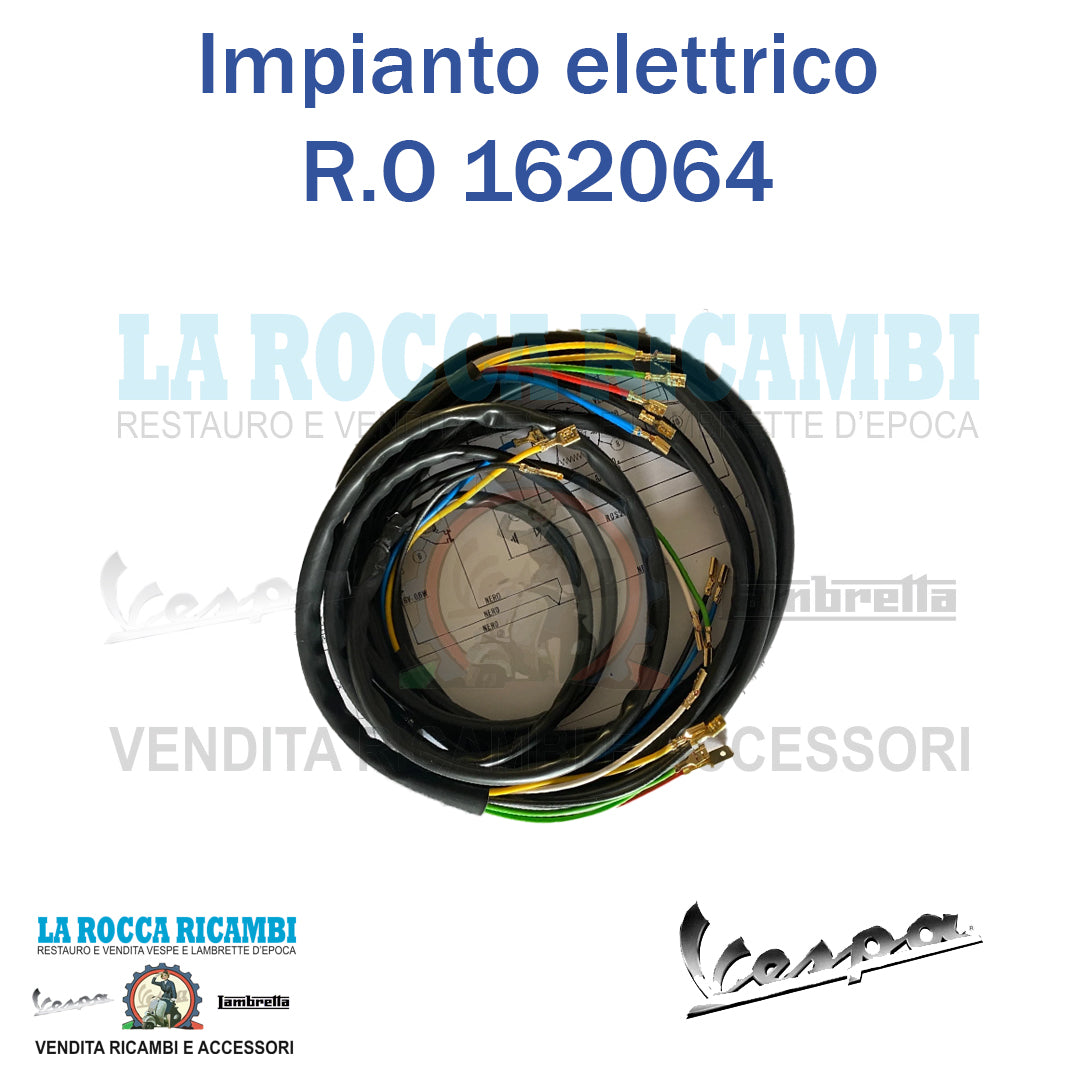 Impianto Elettrico Vespa PX 1977 Modello Senza  Frecce - R.O 162064