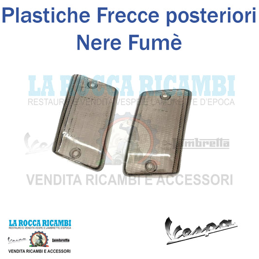 Plastiche Frecce Posteriori Vespa PK XL/N/HP/V [NERE] FUME