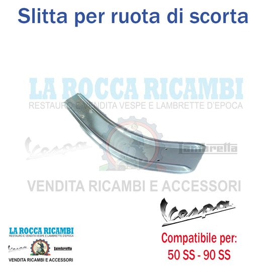 Slitta supporto ruota di scorta centrale Vespa 50 SS - 90 SS