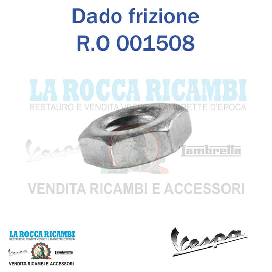 Dado per Frizione M 10 x 1,5 Vespa 50 - PK - ET3 - PRIMAVERA