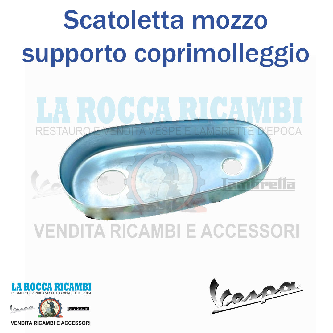 Scatoletta sottomozzo coprimolleggio Vespa 50 N / L / R / SPECIAL -125  ET3 / PRIMAVERA