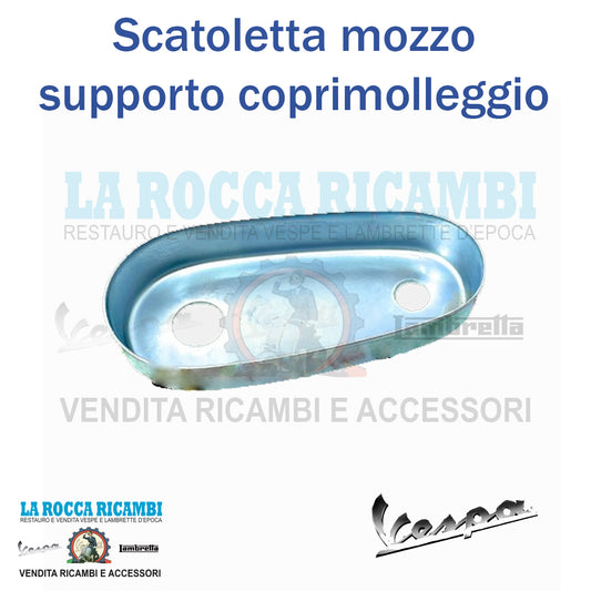 Scatoletta sottomozzo coprimolleggio Vespa 50 N / L / R / SPECIAL -125  ET3 / PRIMAVERA