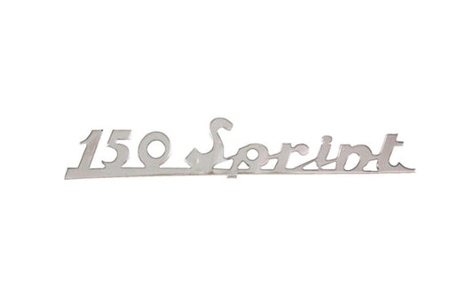 Scritta "150 SPRINT" Vespa Sprint Posteriore