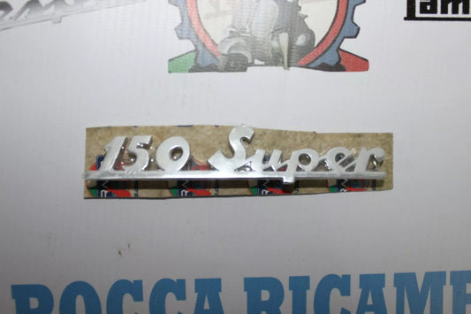 Scritta Posteriore Cromata "150 SUPER" Vespa Super 150