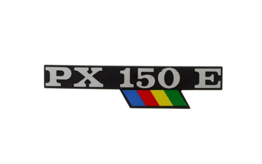 Scritta Laterale Cofano PX 150 E Vespa PX Arcobaleno