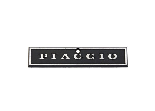 Scritta Anteriore Calandra "PIAGGIO" Vespa PX 125 / 150 / 200 Dal 1977 Al 1982