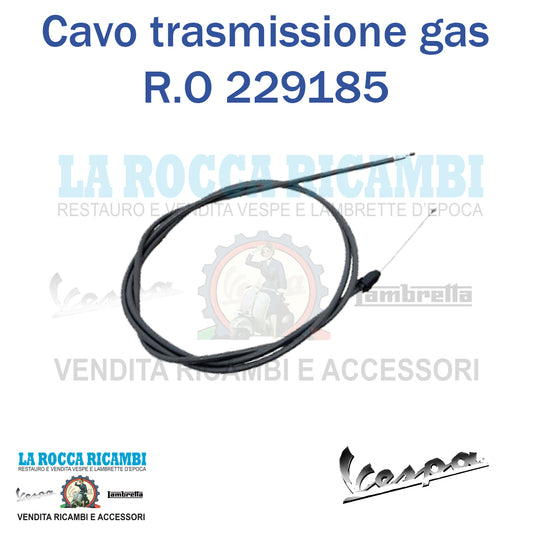 Cavo Trasmissione Gas Vespa Cosa CL CLX Cosa 2 R.O. 229185