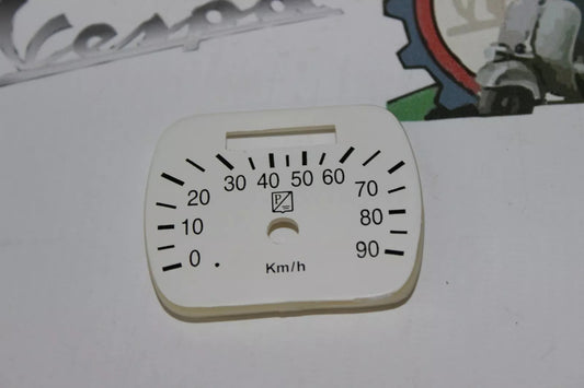 Serigrafia Contachilometri Vespa V30/ V33/VM/VN/VL Scala 90 KMH