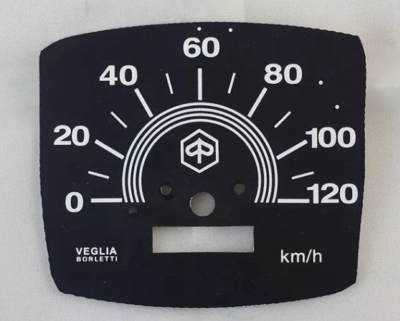 Seriografia Contachilometri Vespa 50 - SPECIAL Scala 120