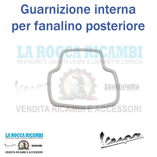 Guarnizione Bianca Interna Fanalino Posteriore Vespa PRIMAVERA SIEM