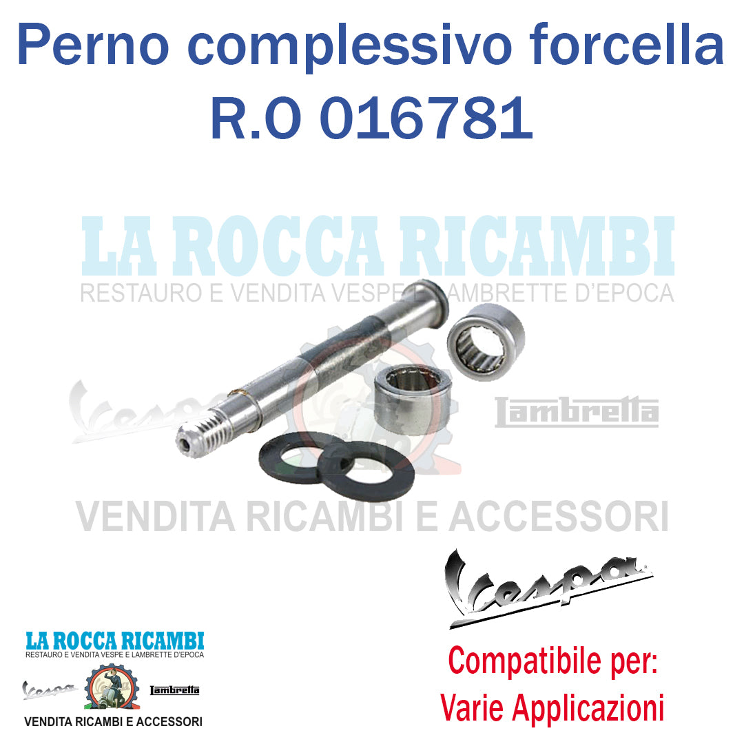 Perno Sospensione Complessivo Forcella Vespa VNB - VBB - GS 150 - VM1 - VM2 - VN1 - VN2