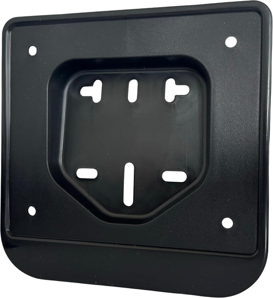 Portatarga in Plastica Nero Vespa 50 - N L R SPECIAL PK 50