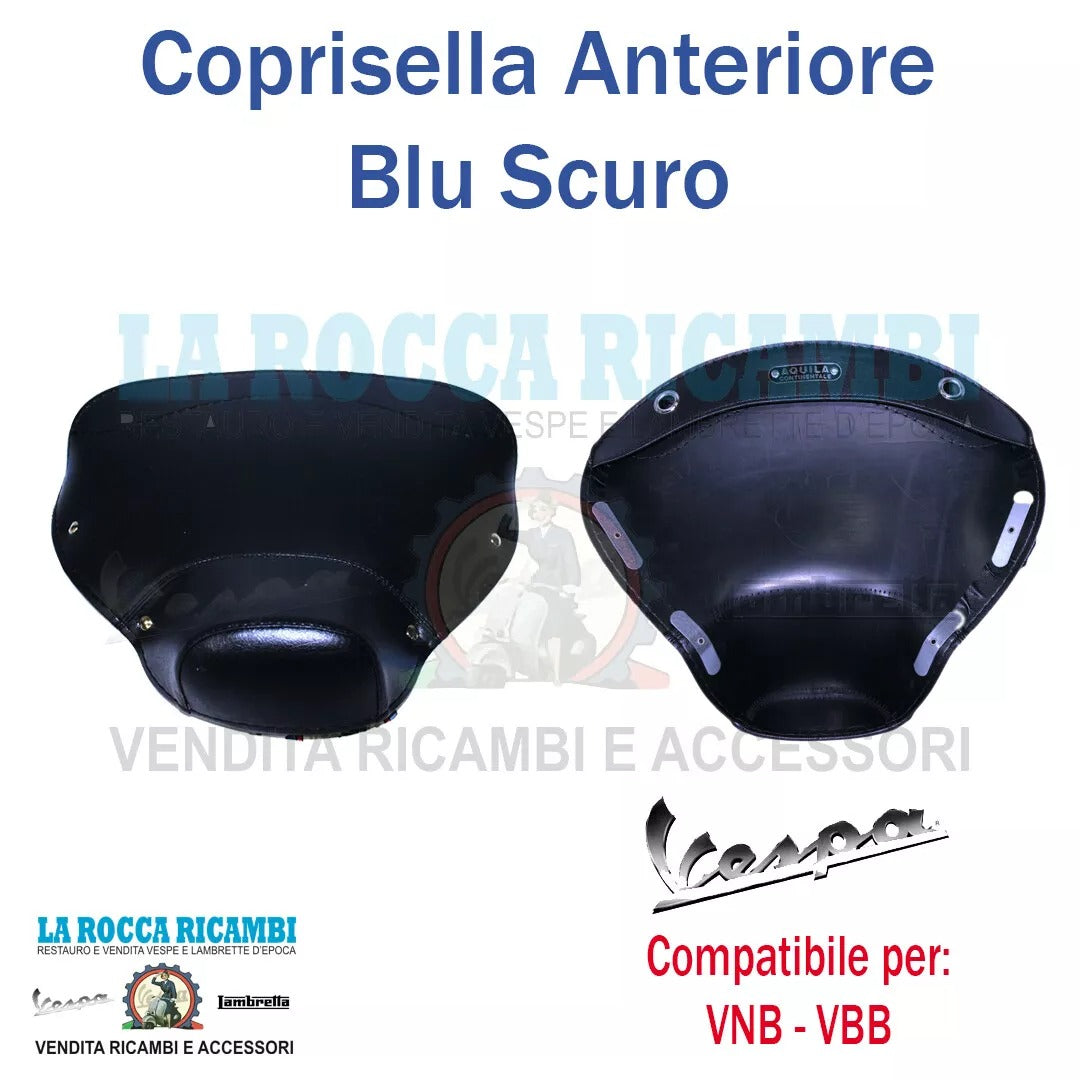 Coprisella Anteriore Con Occhielli DIAM. 24 Vespa VNB/VBB (Colore Blu Scuro)