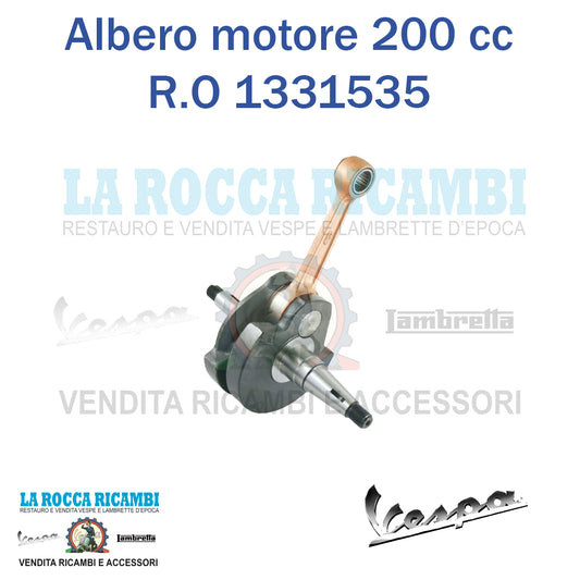 Albero Motore Vespa PX 200 - COSA 200 - R.O 1331535