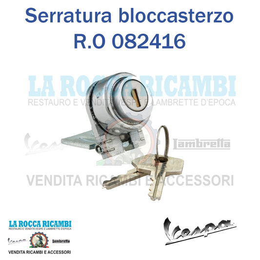 Serratura Bloccasterzo Forcella Vespa VNA / VNB / VBA / VBB - R.O 082416