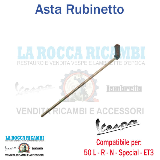 Leva Asta Rubinetto Benzina Vespa 50 L / N / R - SPECIAL - ET3