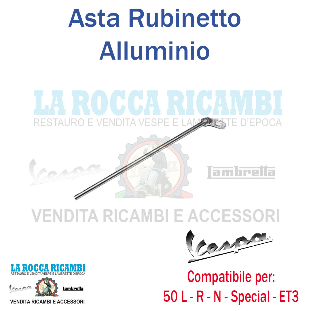 Leva Asta Benzina Alluminio Vespa 50 N/L/R/SPECIAL - 125 PRIMAVERA / ET3