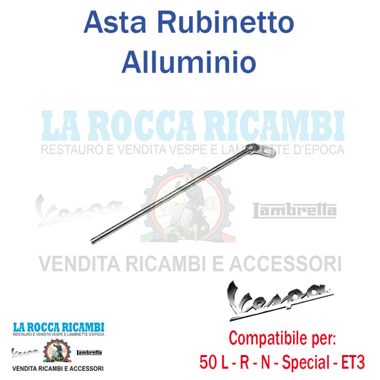 Leva Asta Benzina Alluminio Vespa 50 N/L/R/SPECIAL - 125 PRIMAVERA / ET3
