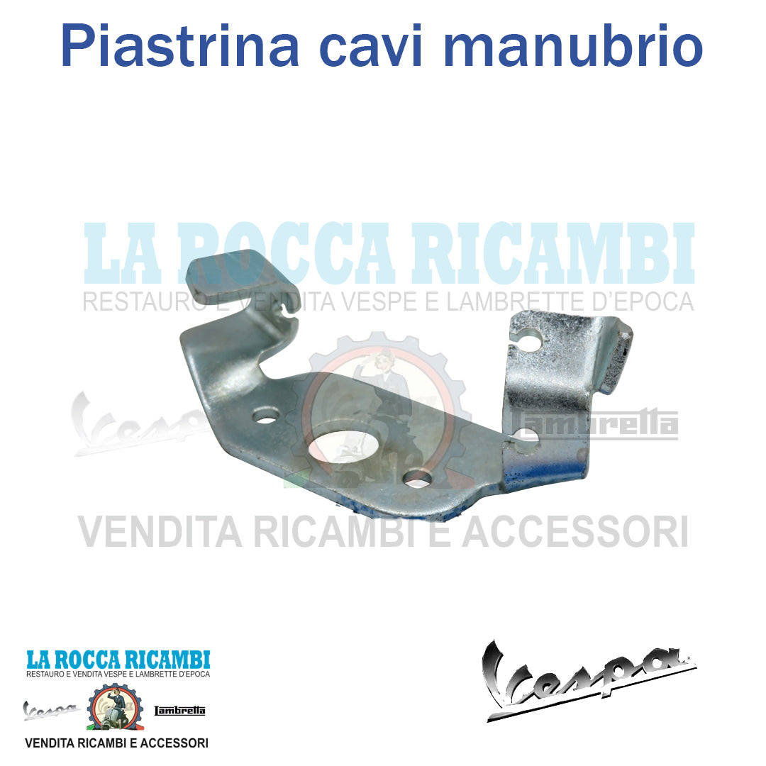 Piastra Supporto Cavi Manubrio Vespa VNB3/4/5/6 - VBB - GS 160 - R.O 084239