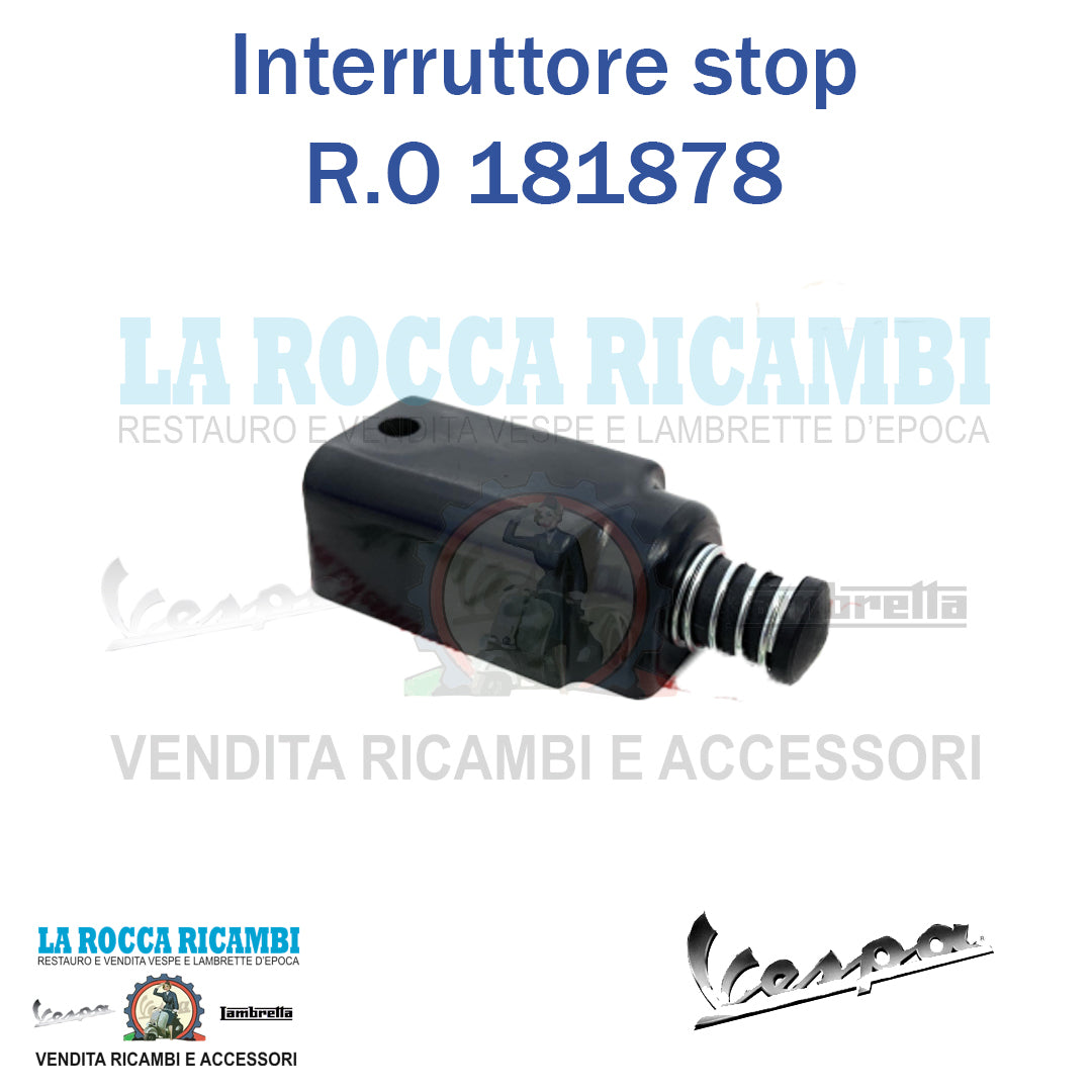 Interruttore Stop Pedale Freno Vespa ET3 125 PRIMAVERA R.O 181878