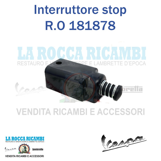 Interruttore Stop Pedale Freno Vespa ET3 125 PRIMAVERA R.O 181878