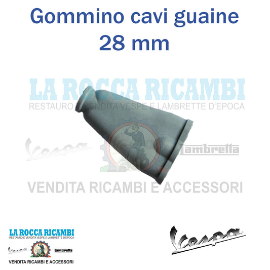 Gommino Lungo Copricambio Vespa Faro Basso 28mm