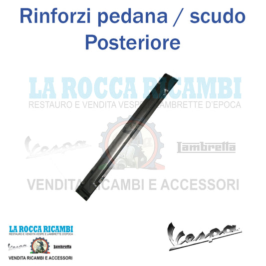 Rinforzo Posteriore pedana / scudo Vespa PX 125 / 150 / 200