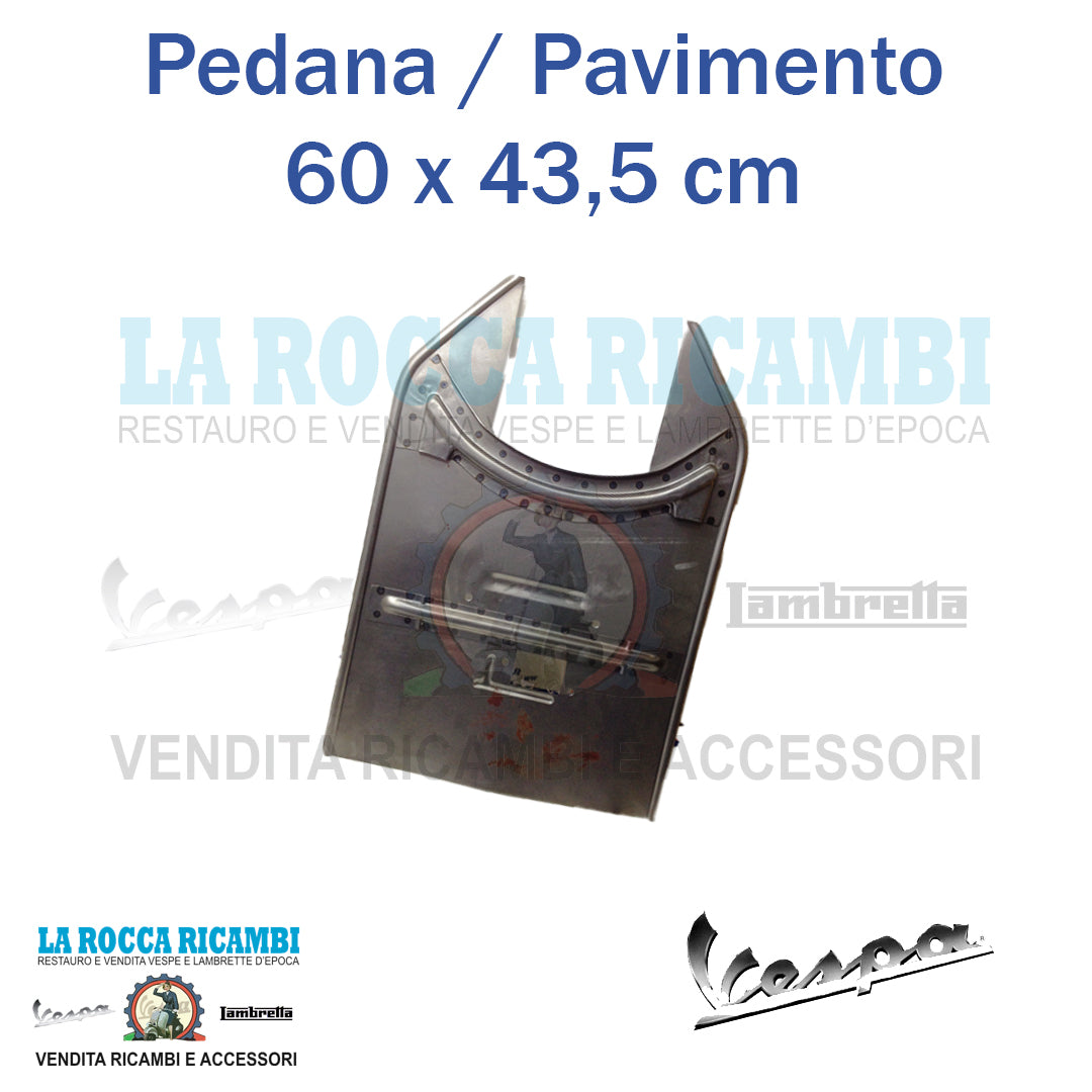 Pedana / Pavimento Vespa PK S / XL / N / HP / V - 60 x 43,5 cm