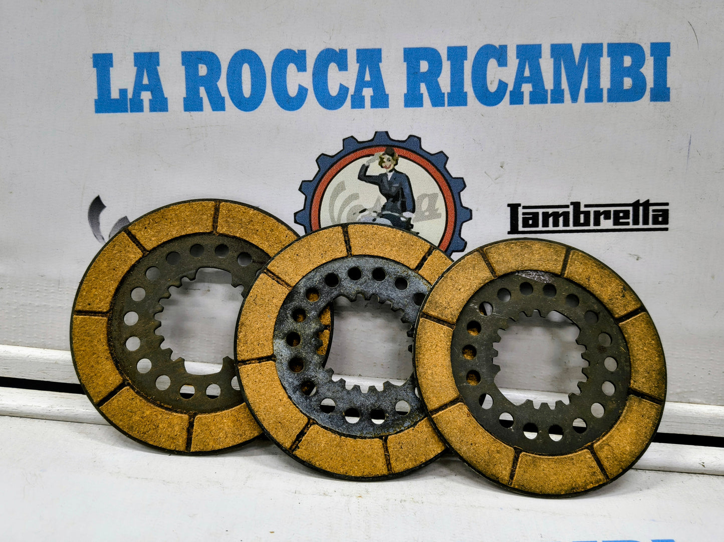 Kit 3 Dischi Frizione Vespa GS 150