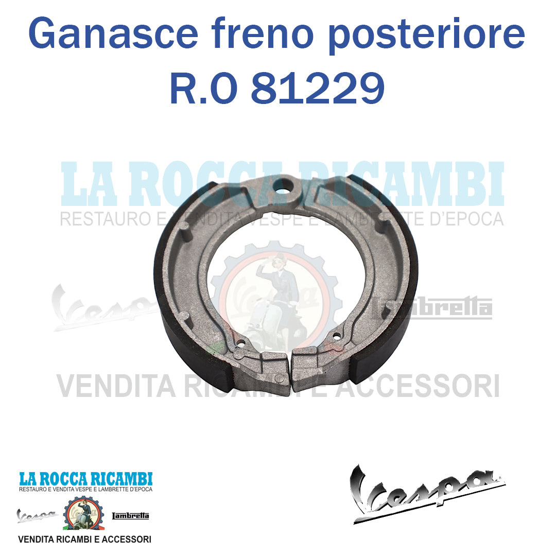 Ganasce Freno Posteriore Vespa VM/VN/VL/VB1/VBB/VNB/VNA