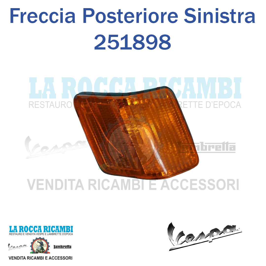 Freccia Posteriore Sinistra SX Vespa Cosa TRIOM 251898