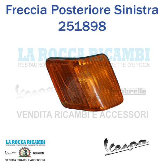 Freccia Posteriore Sinistra SX Vespa Cosa TRIOM 251898