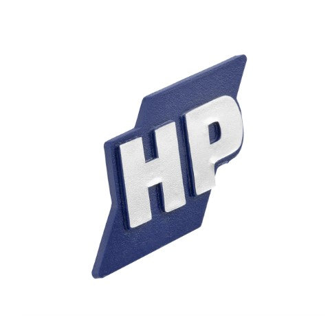 Scritta "HP" Bauletto Vespa HP 4 SPEED [SFONDO BLU] - R.O 259394