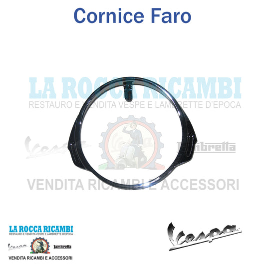 Ghiera / Cornice Faro Anteriore Vespa PX 125/150/200 Prima Serie