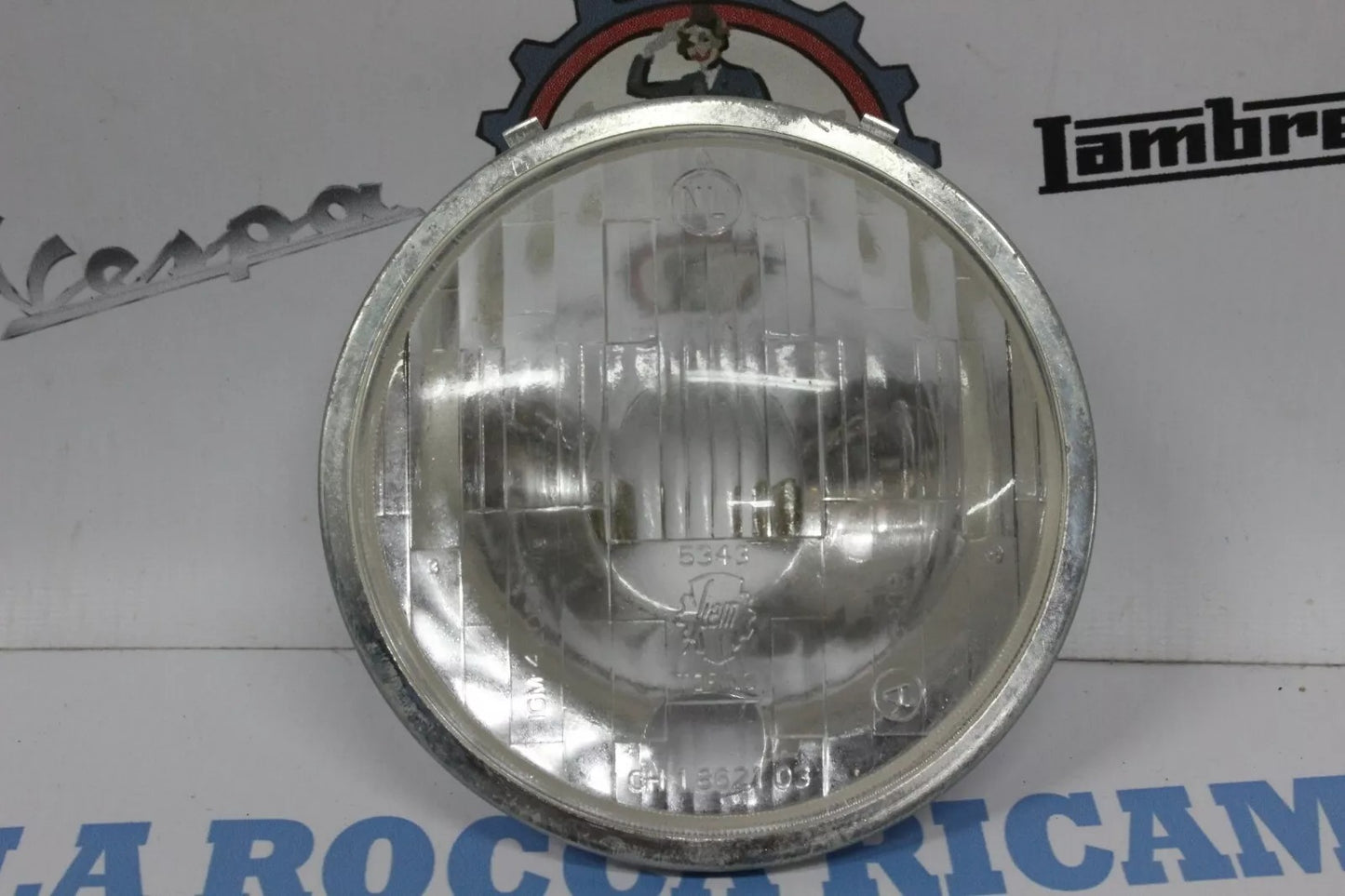 Faro Anteriore In Vetro Vespa PRIMAVERA - ET3