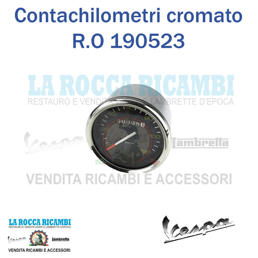 Contachilometri con ghiera cromata Vespa PX 125 / 150 R.O 190523