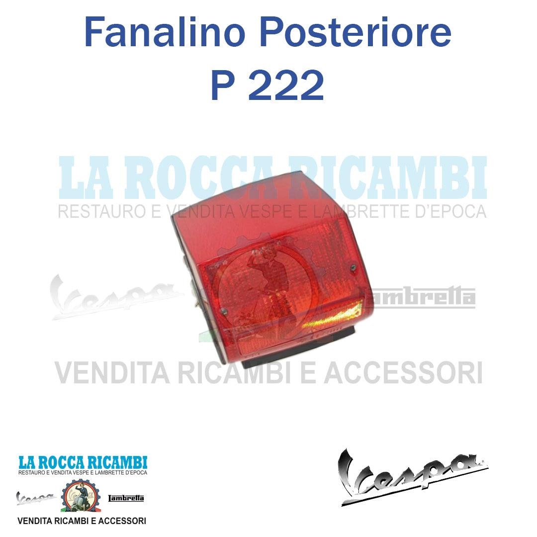 Fanalino Fanale Posteriore Vespa PX Arcobaleno 125 150 200