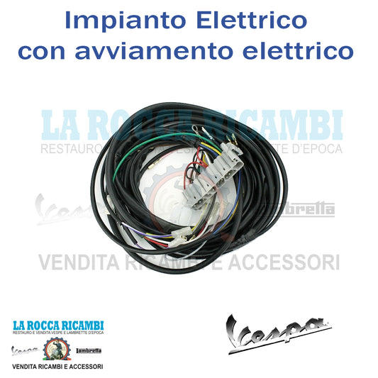 Impianto Elettrico Vespa PK 50 N Con Avviamento Elettrico