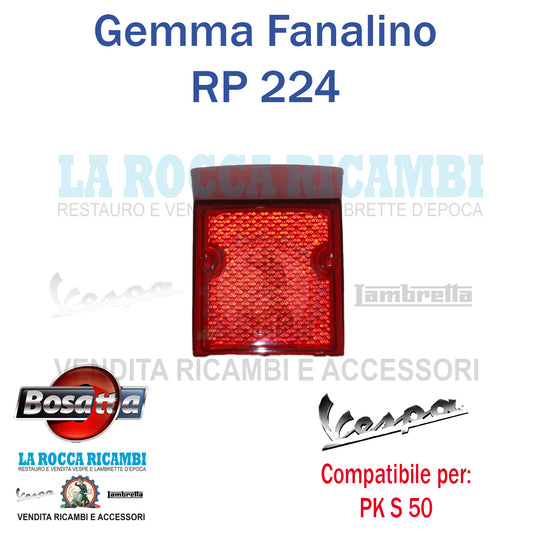 Plastica Fanalino Posteriore Vespa PK S